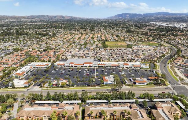 Village Center at Rose in Placentia, Calif.
