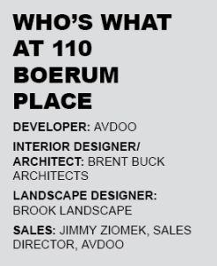 Who's what at 110 Boerum Place, Brooklyn.