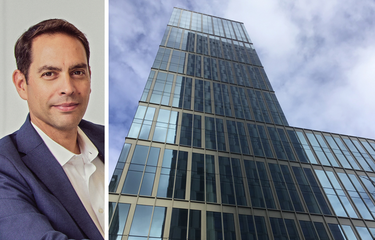 Northwind Group's Ran Eliasaf and 141 Willoughby Street, Brooklyn.