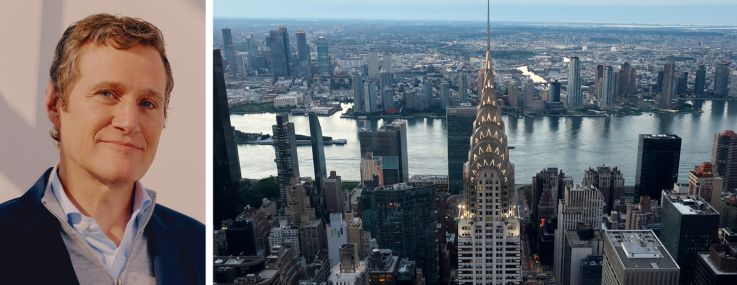 Tishman Speyer's Rob Speyer and the Chrysler Building.