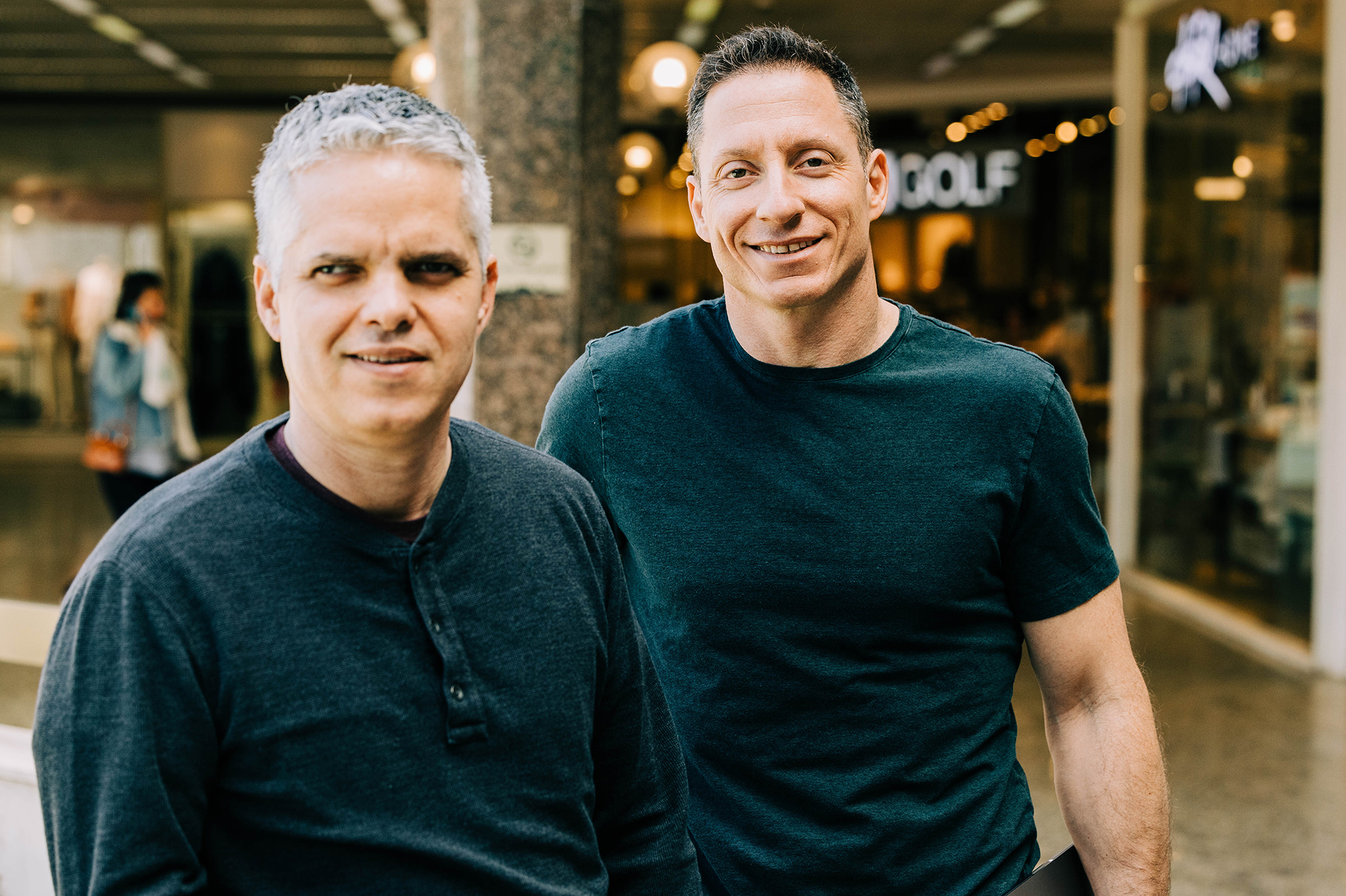 Tomer Naveh (left) and Or Shani.