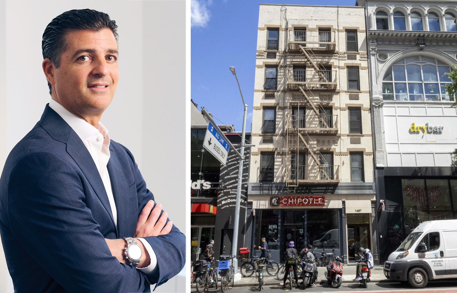Legion Investment's Victor Sigoura and 1497 Third Avenue.