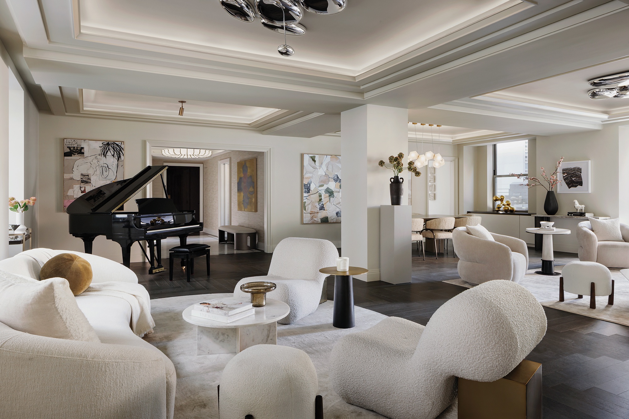 The residences were brought to life by international designer Jean-Louis Deniot.